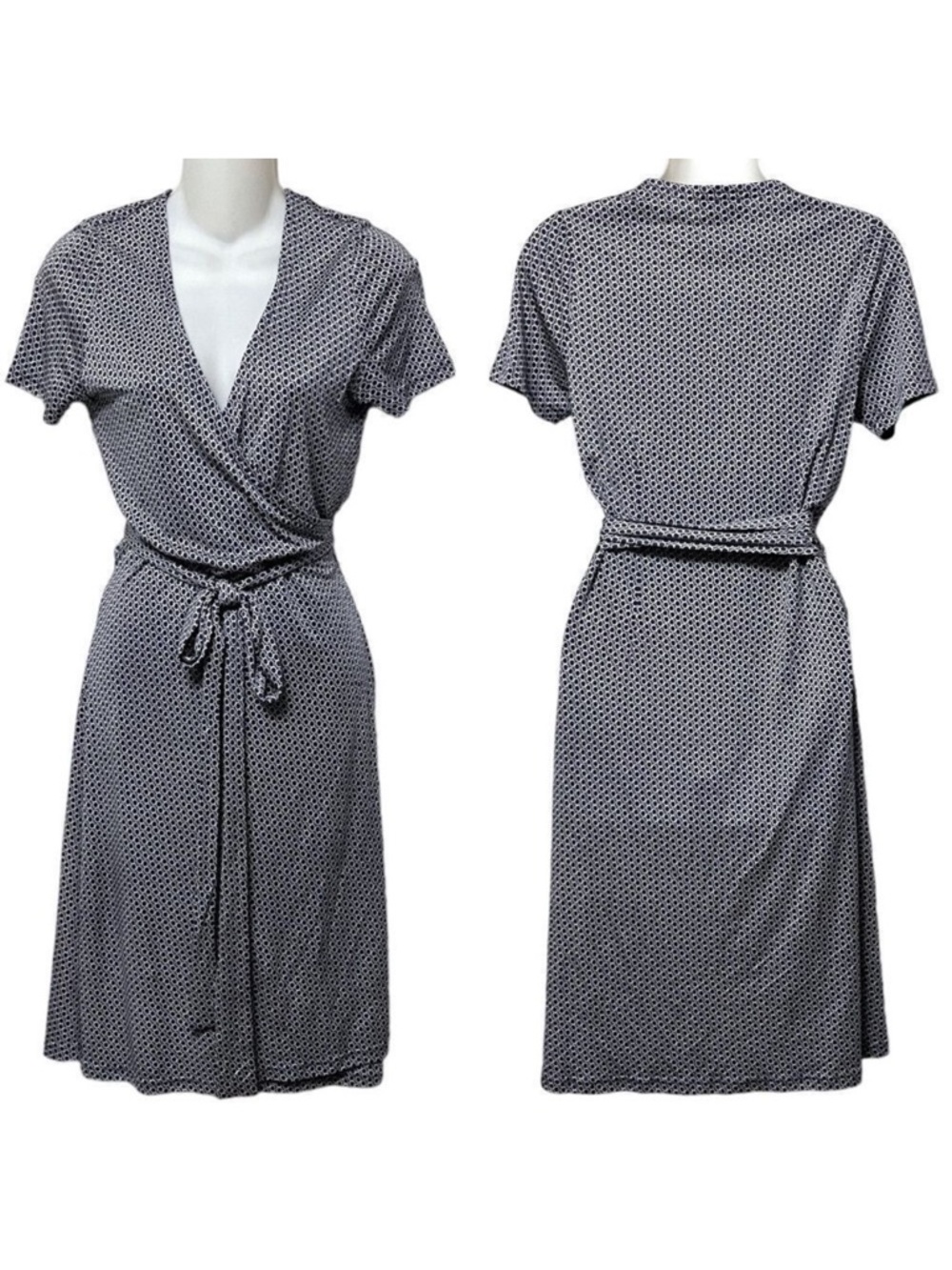 PURE COLLECTION 100% Silk Wrap Dress
